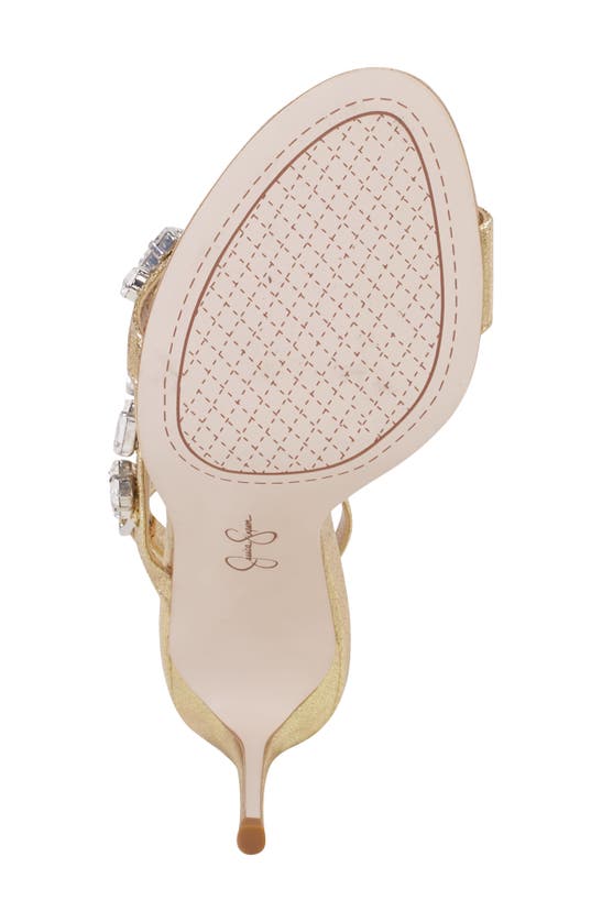 Jessica Simpson Raela Ankle Strap Sandal In Gold
