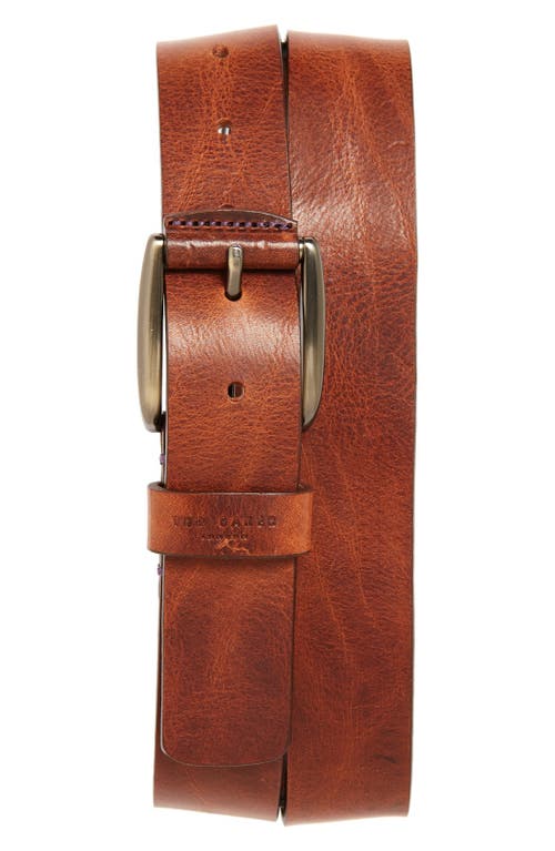 Jeebelt Leather Belt in Tan