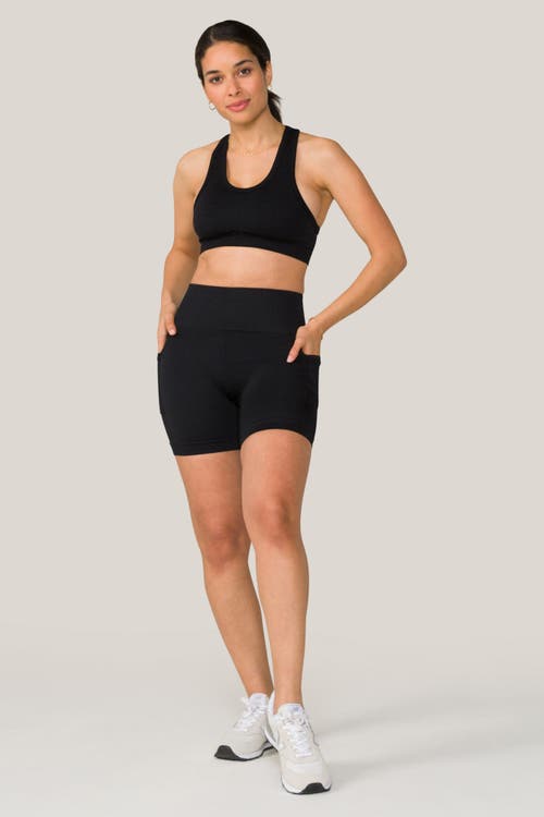 Shop Alala Barre Pocket Short In Black