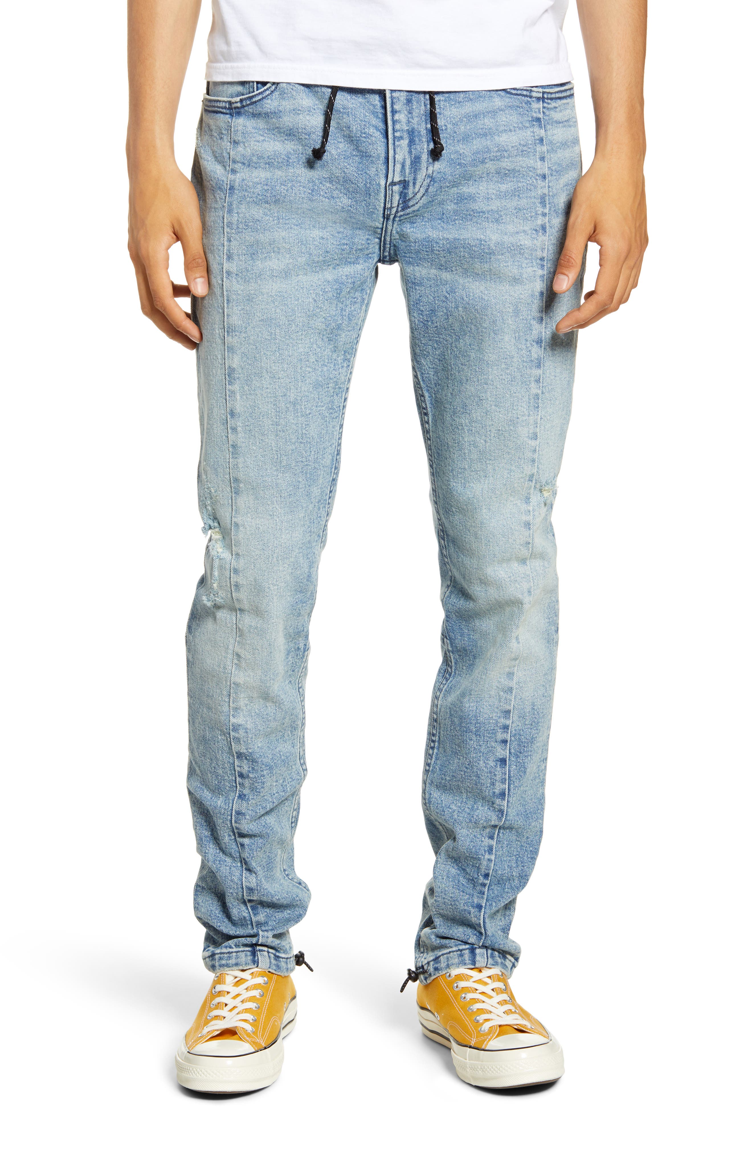 jeans with drawstrings