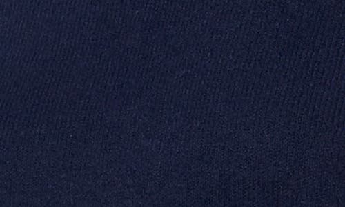 Vince Camuto Tipped Crewneck Sweater In Classic Navy