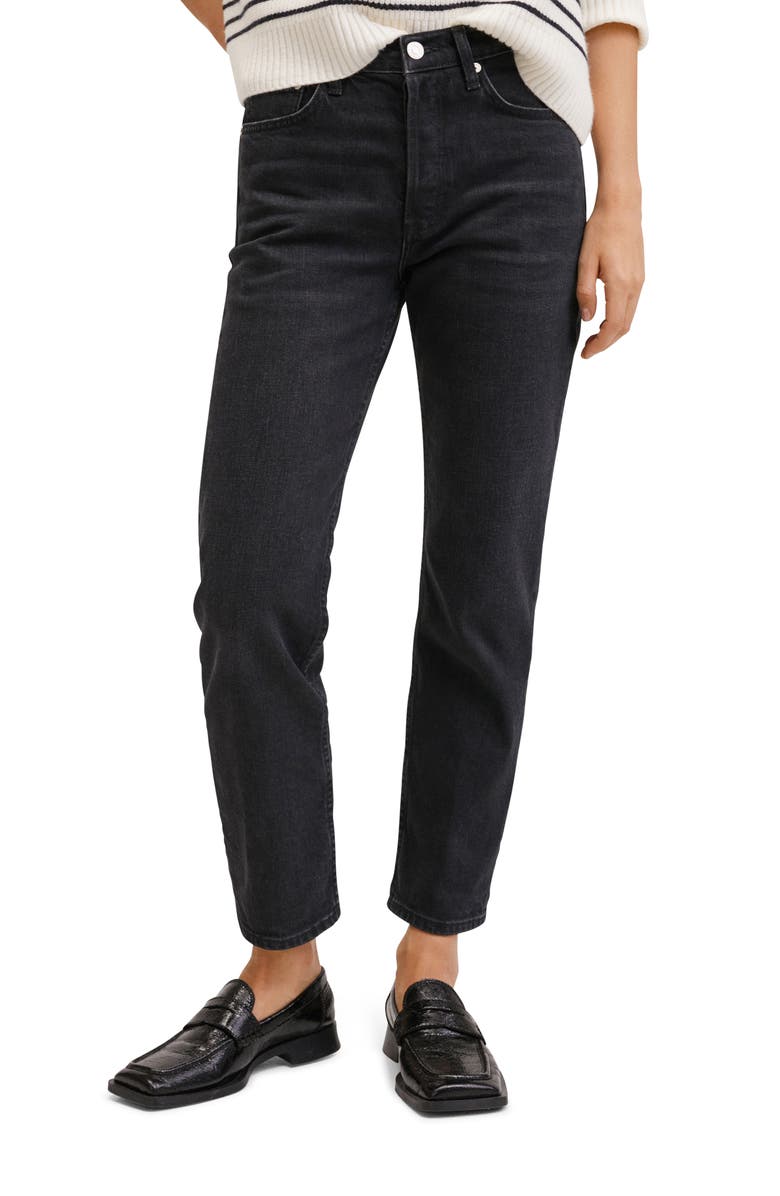 MANGO Women's Slim Fit Crop Jeans | Nordstrom