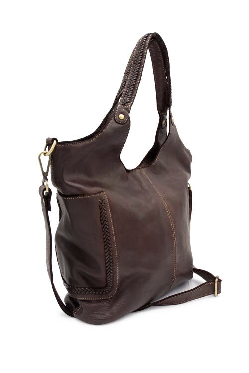 Bolsa Nova Julia Slouchy Tote In Chocolate