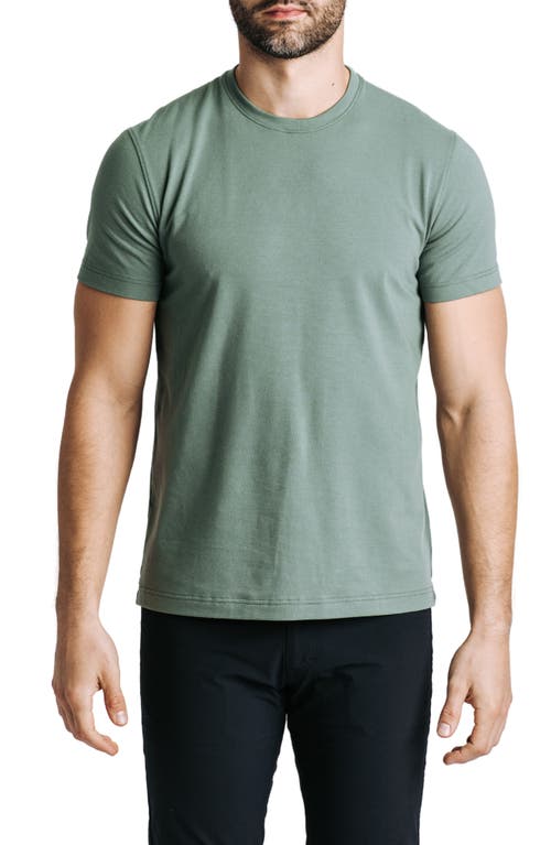 Shop Western Rise Cotton Blend Jersey T-shirt In Elm