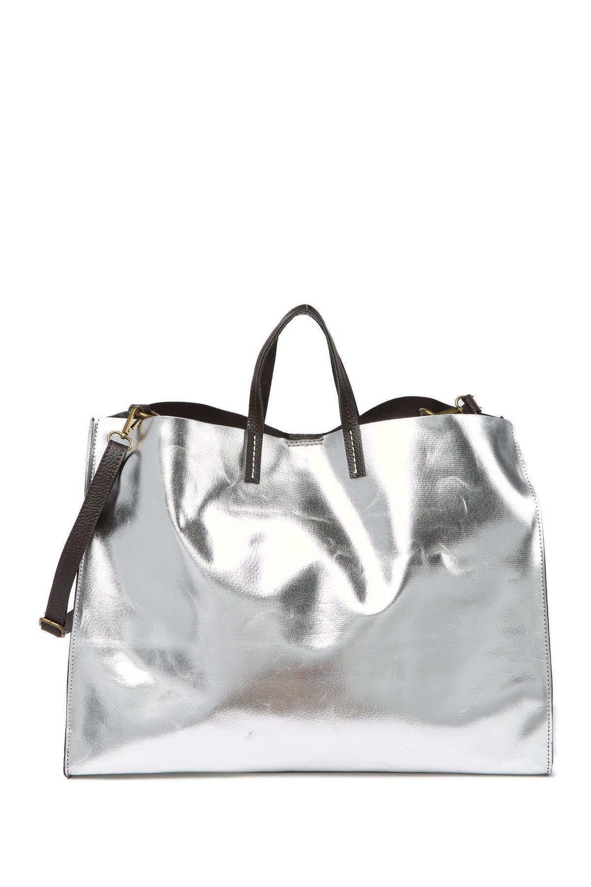 nicola bicolor large tote