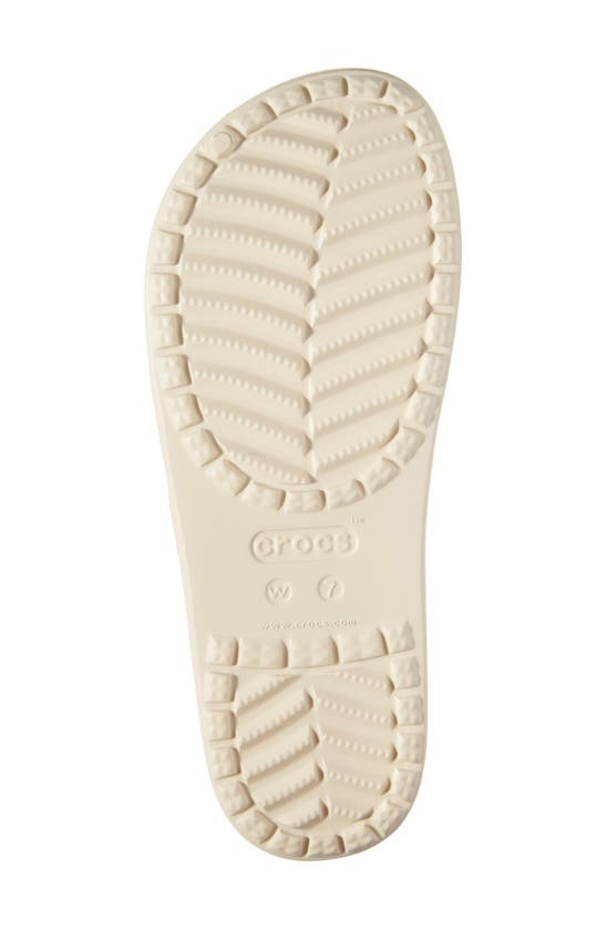 Crocs Kadee Slide Sandal In Winter White