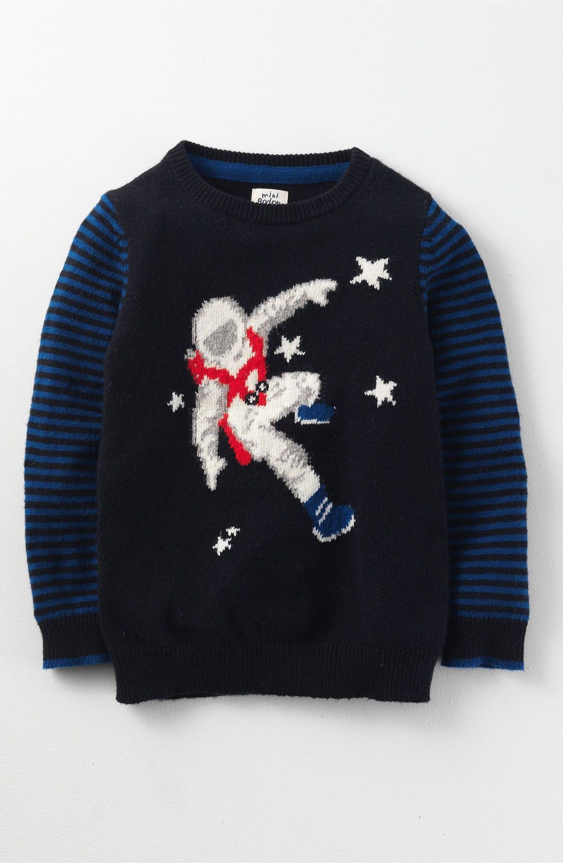 Mini Boden Space Sweater (Toddler Boys, Little Boys & Big Boys) Nordstrom