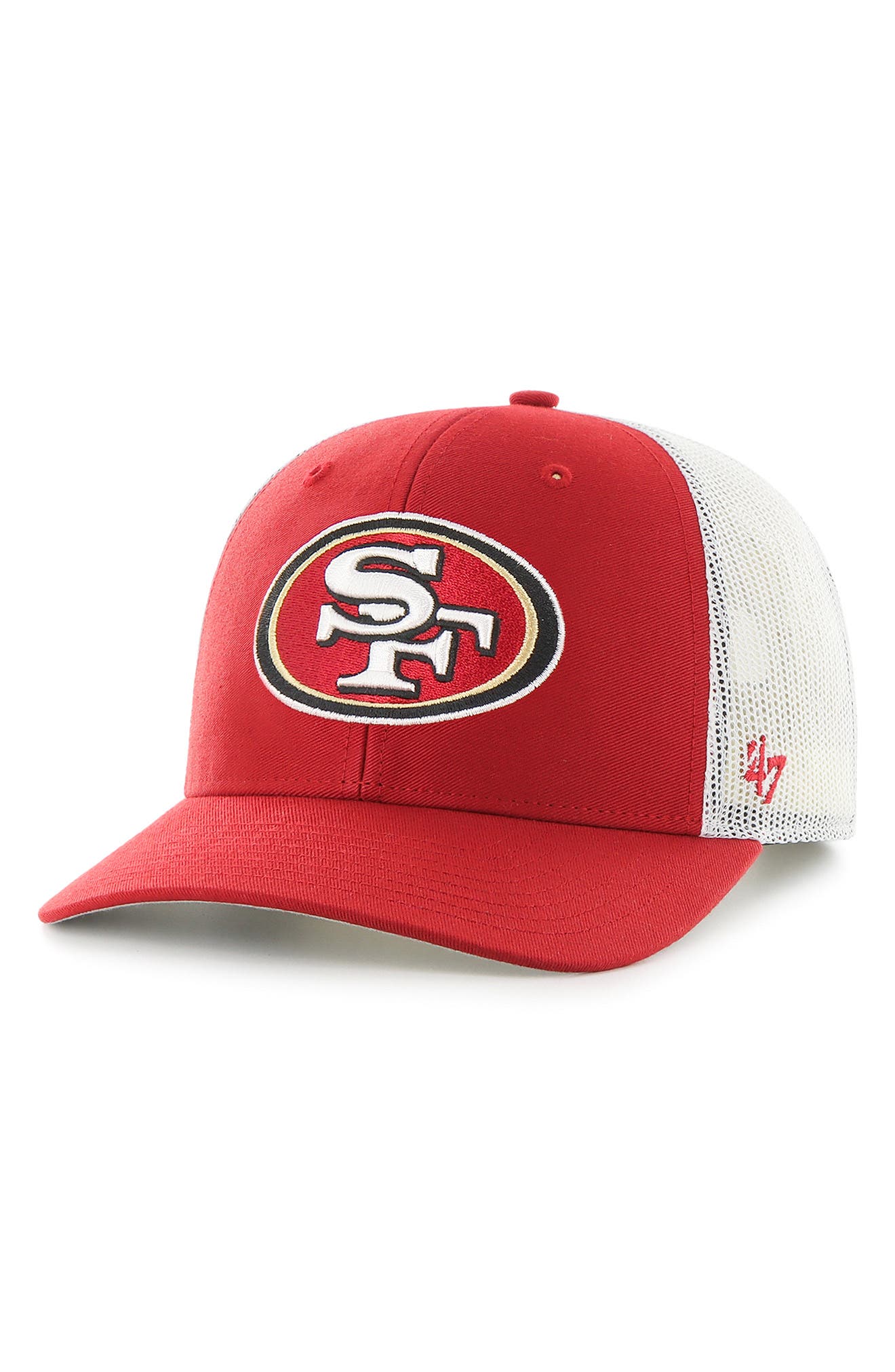 49ers trucker snapback