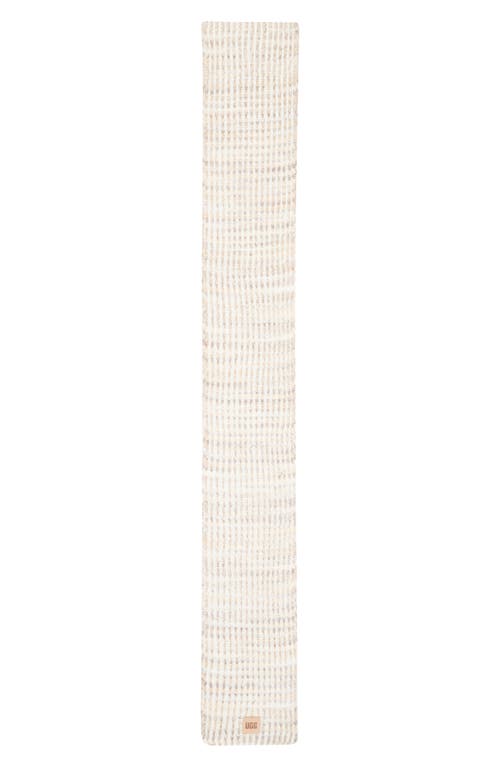 Ugg(r) Chunky Space Dye Knit Scarf In Nimbus Multi