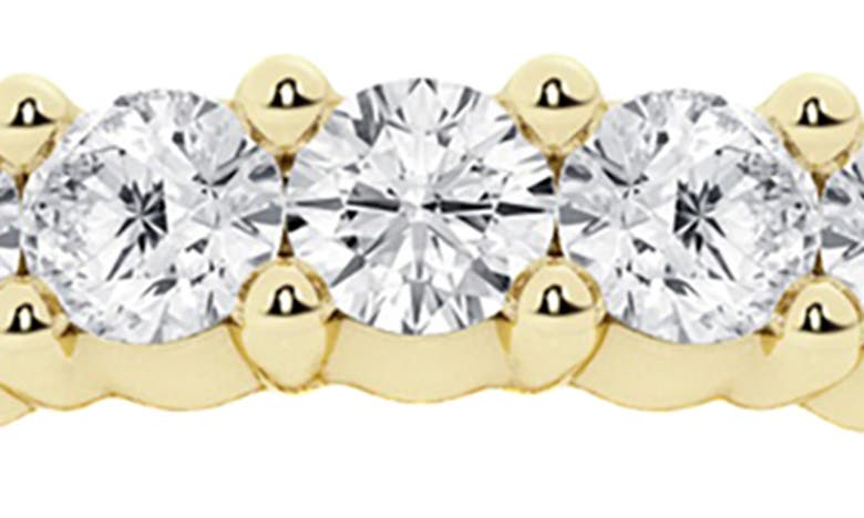 Badgley Mischka Round Cut Lab Created Diamond Infinity Ring In Yellow