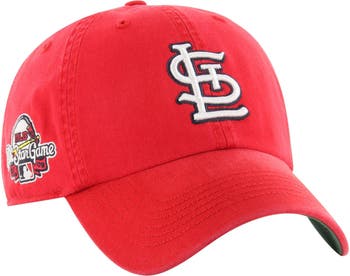 47 Men's '47 Red St. Louis Cardinals Sure Shot Classic Franchise Fitted Hat