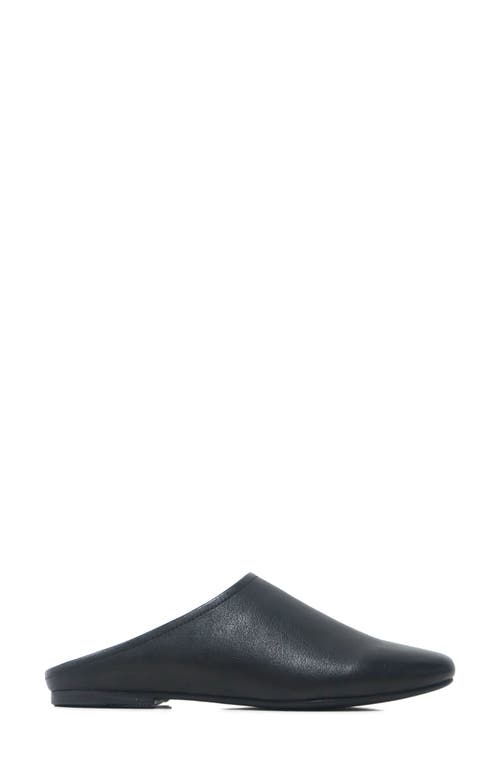 Gentle Souls By Kenneth Cole Wanda Mule In Black Leather