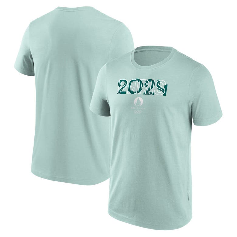 Shop Fanatics Branded Mint Paris 2024 Summer Olympics Euphoric Primary T-shirt