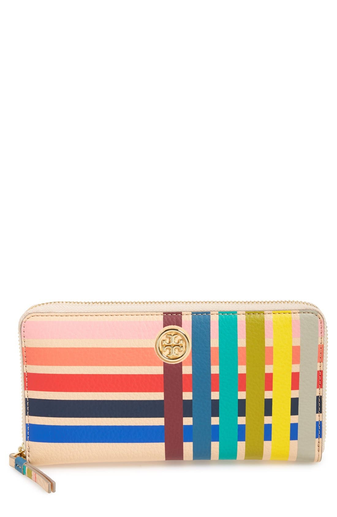 Tory Burch Stripe Continental Wallet Nordstrom