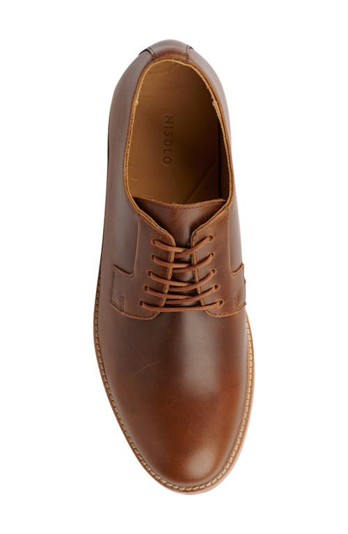 Shop Nisolo Rey Everyday Derby In Brown