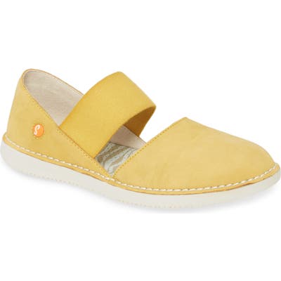 Softinos By Fly London Teja Flat, Yellow
