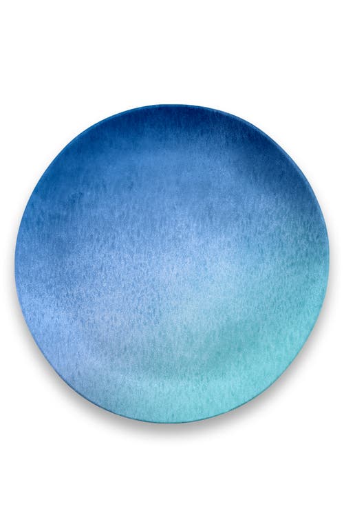 Tarhong 6-piece Oceanic Ombré Dinner Plate Set In Blue