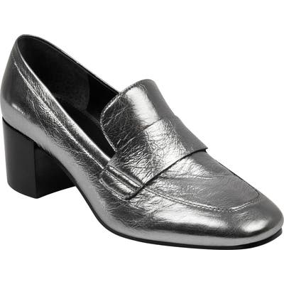 Marc Fisher Ltd Hudson 2 Loafer- Metallic