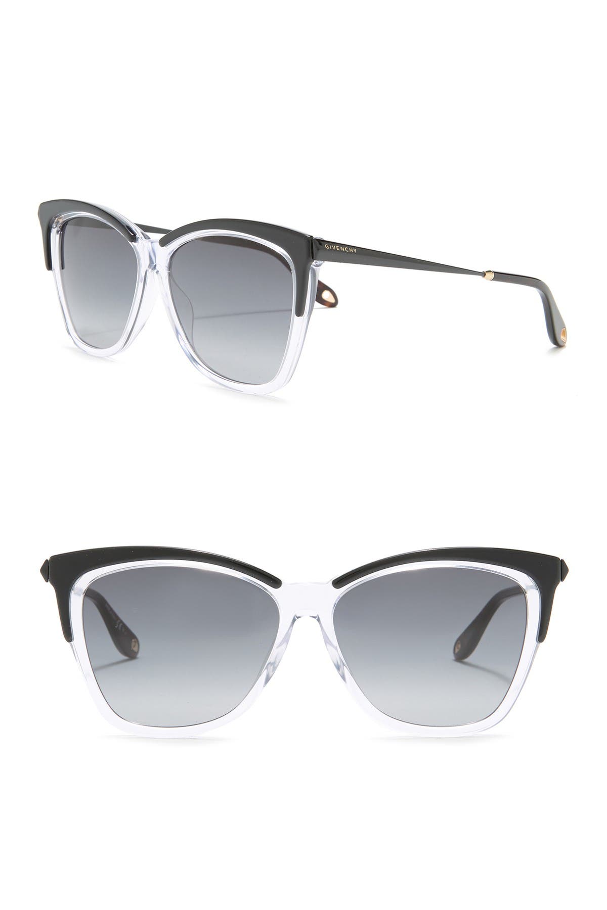 givenchy 57mm cat eye sunglasses