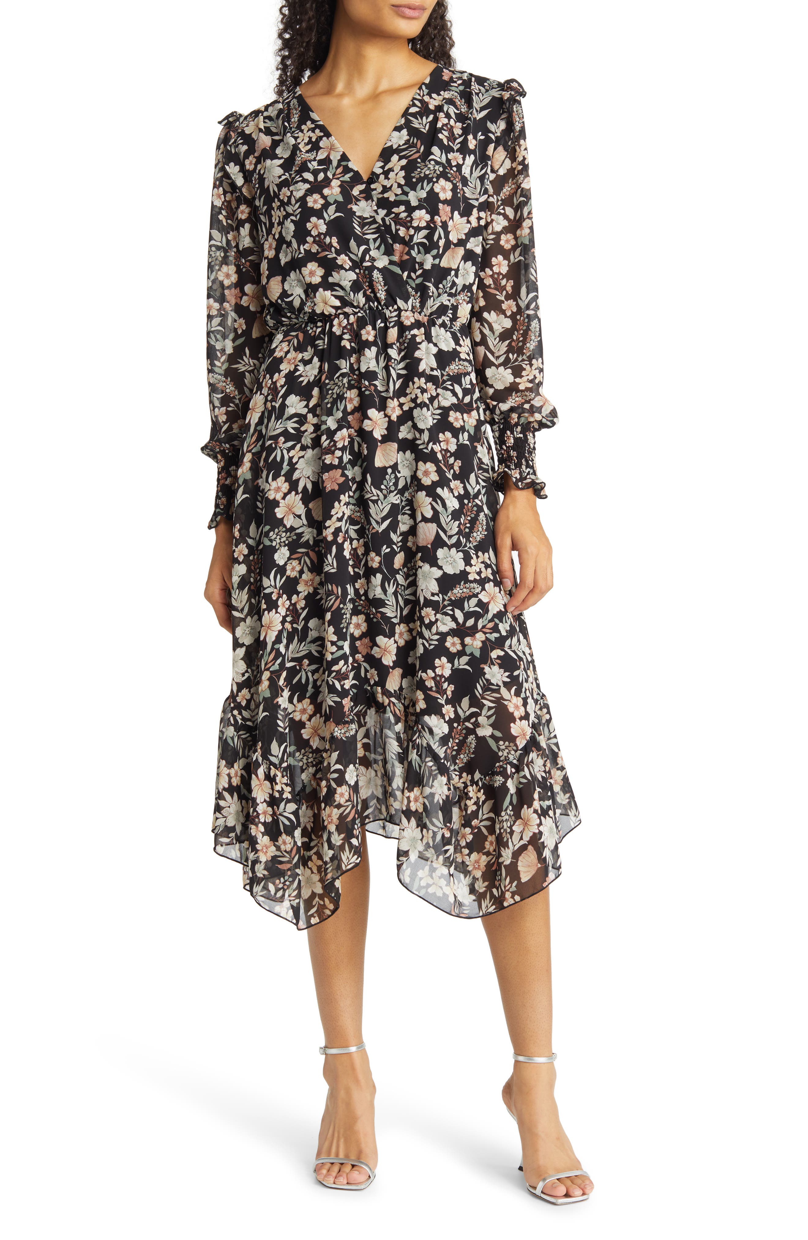 ruffled floral dresses | Nordstrom