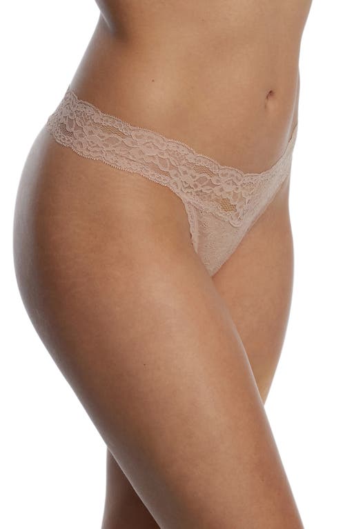 Skarlett Blue Goddess Lace Thong In Nylon