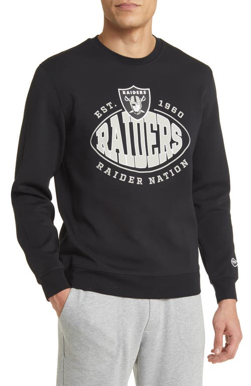 BOSS x NFL Crewneck Sweatshirt Las Vegas Raiders Black at Nordstrom,