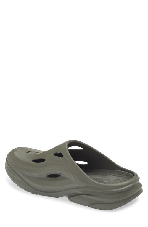 Hoka Gender Inclusive Ora Recovery Mule In Green
