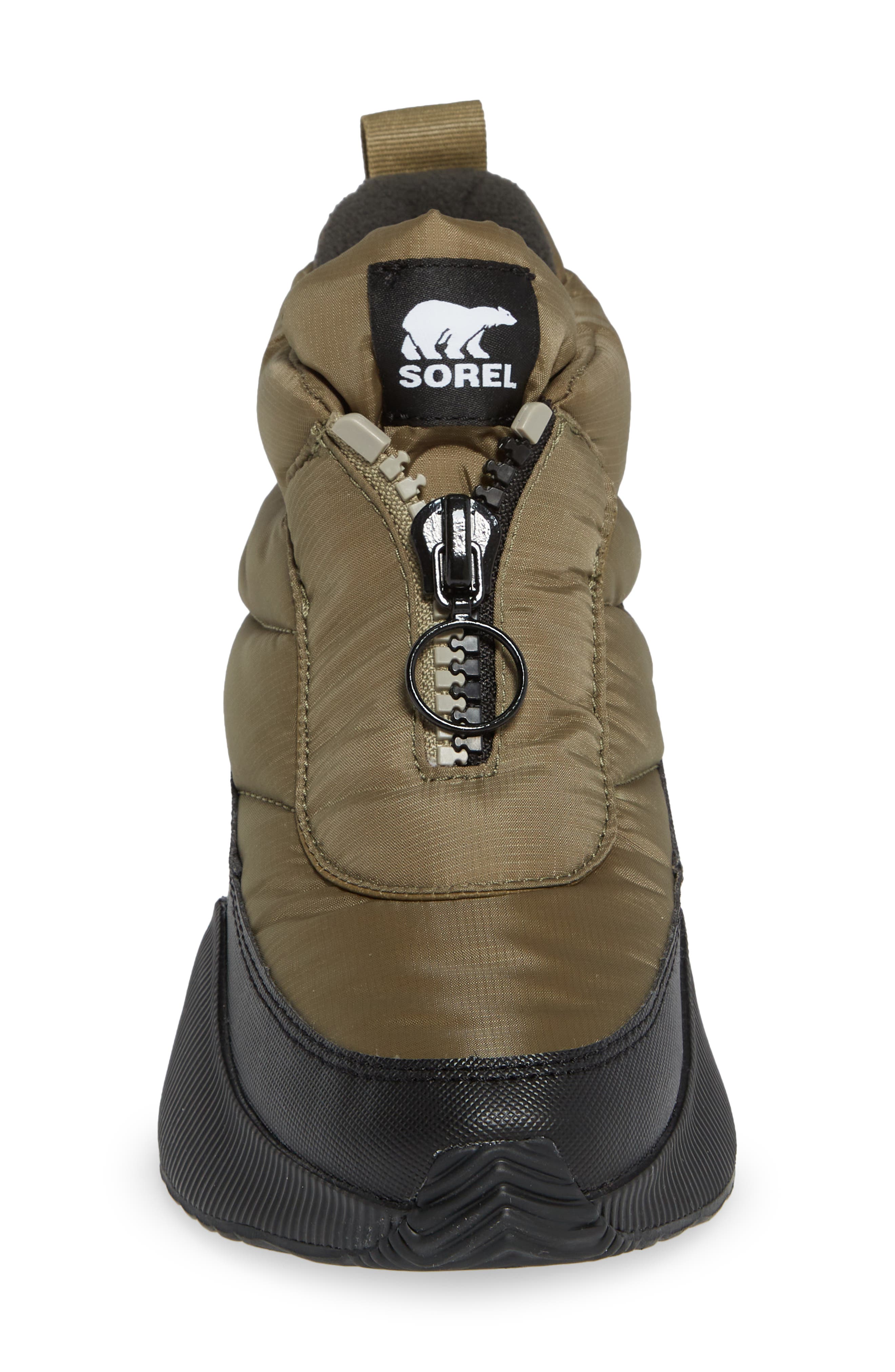 sorel out n about puffy zip boot