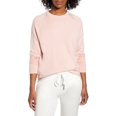 Lou & Grey Signaturesoft Plush Sweatshirt, Pink