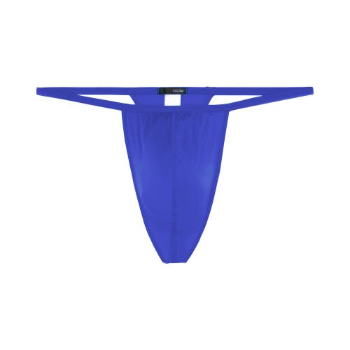 Shop Hom Plume G-string In Blue