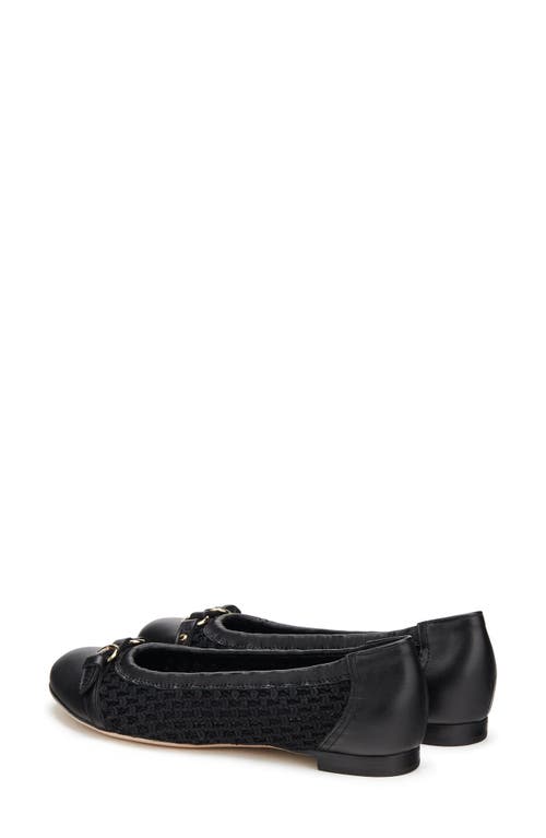 Agl Attilio Giusti Leombruni Agl Monia Cap Toe Ballet Flat In Nero