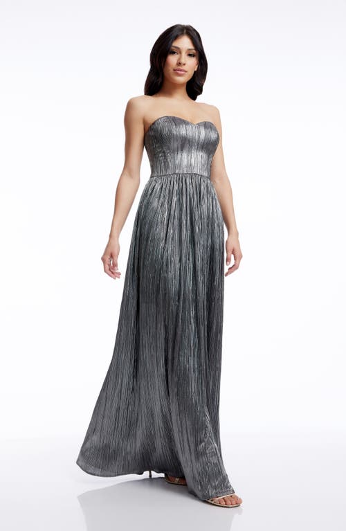 DRESS THE POPULATION DRESS THE POPULATION AUDRINA STRAPLESS GOWN
