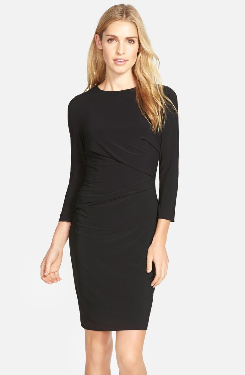 Vince Camuto Side Ruched Jersey Body-Con Dress | Nordstrom