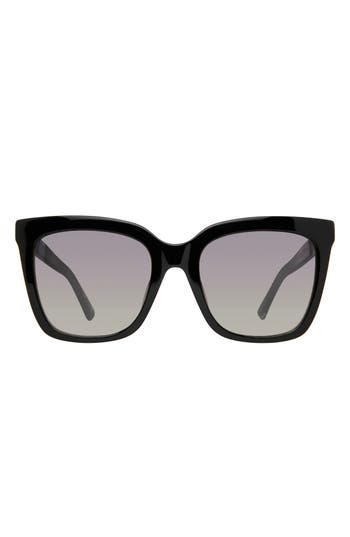Kurt Geiger London Kgl1004 Cat Eye Sunglasses In Black
