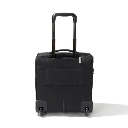 Baggallini Expandable Underseat Carry-on Luggage In Black