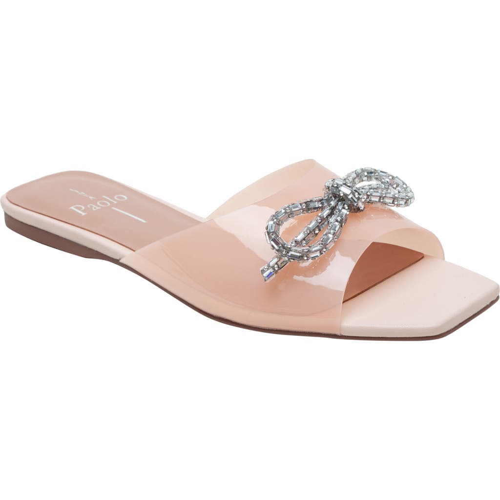 Linea Paolo Leigh Slide Sandal In Forest Pink