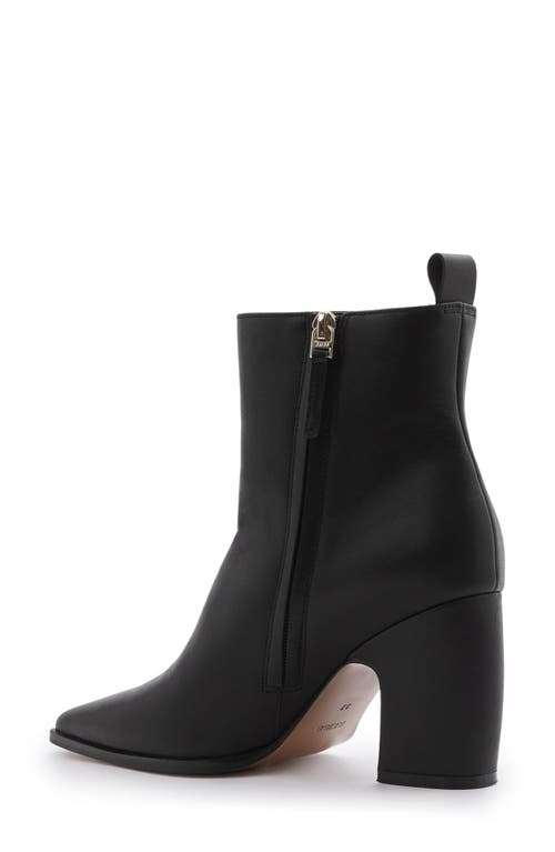 Shop Reiss Amy Pointed Toe Bootie In Black