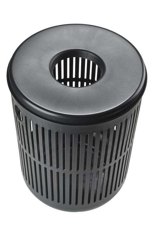 Zone Denmark Ume Laundry Basket With Lid In Black