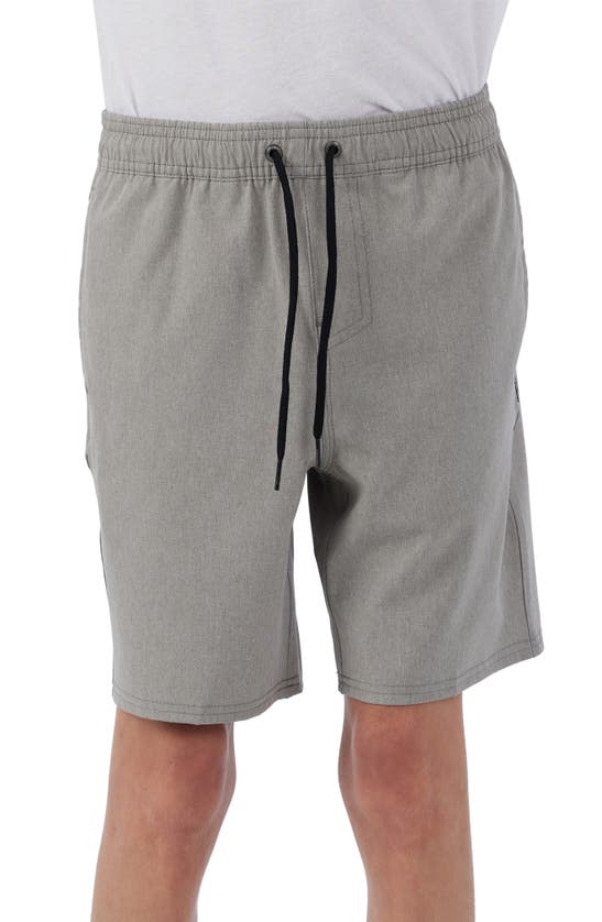 O'neill Kids' Reserve Hyperfreak Hybrid Shorts In Light Grey
