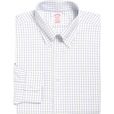Brooks Brothers Madison Classic Fit Check Dress Shirt (3 For $207)