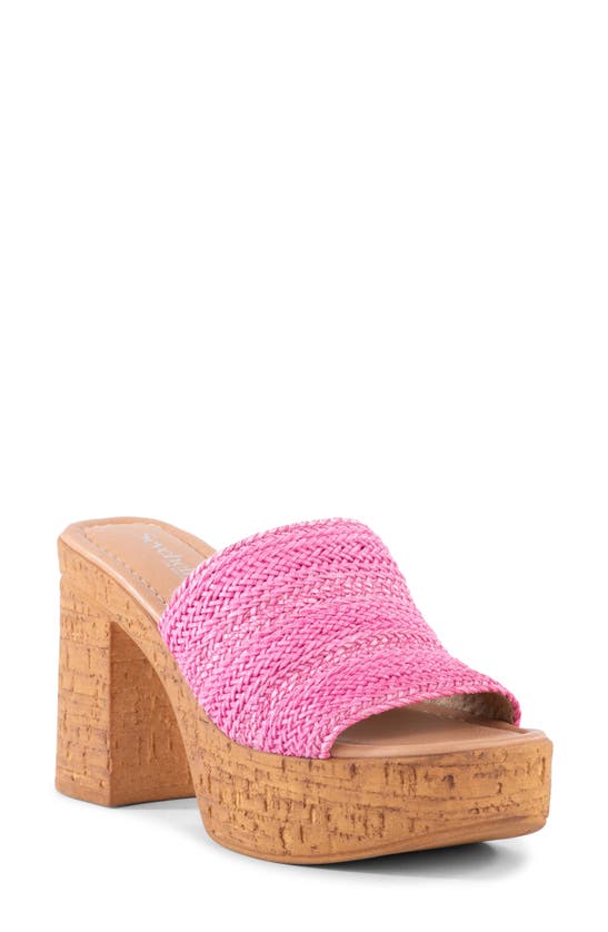 Shop Seychelles Applause Platform Sandal In Pink