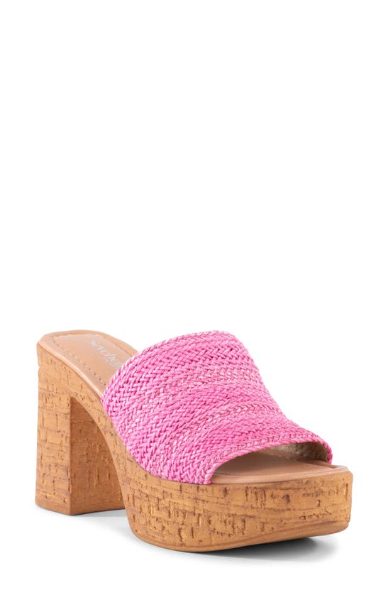 Seychelles Applause Platform Sandal In Pink