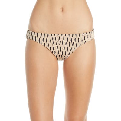 Billabong Look Farther Low Rider Reversible Bikini Bottoms, Black