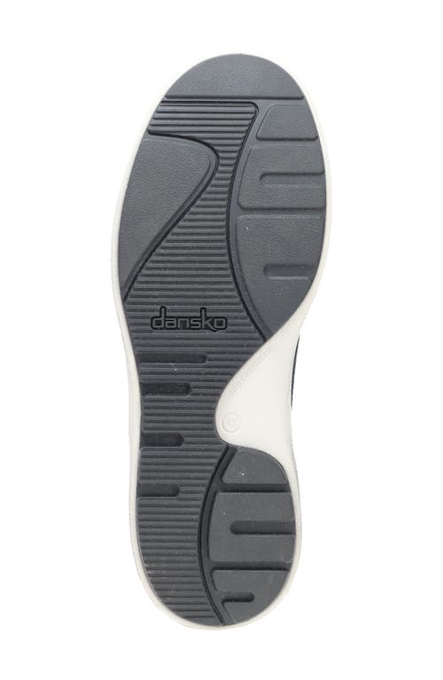 Dansko Trent Slip-on Sneaker In Black