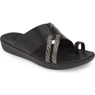 Fitflop Loopy Slide Sandal, Black (Nordstrom Exclusive)