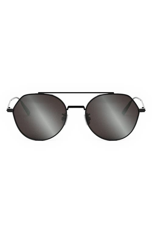 Dior 'blacksuit R6u 54mm Geometric Sunglasses In Black