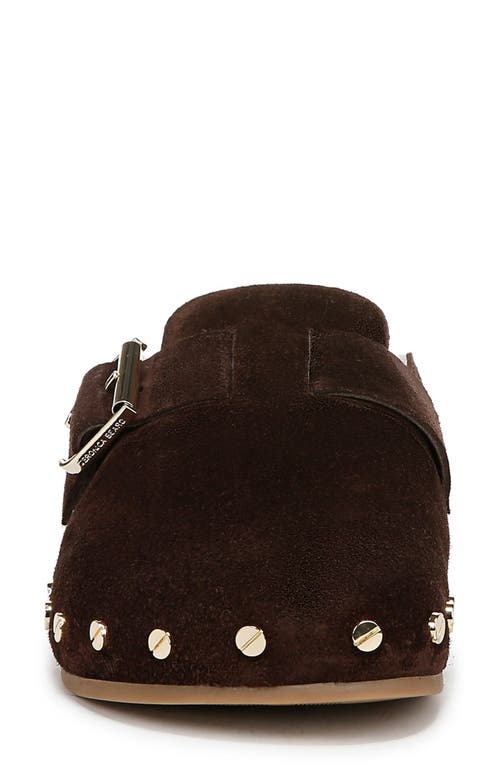 Veronica Beard Fern 2 Genuine Shearling Clog In Espresso