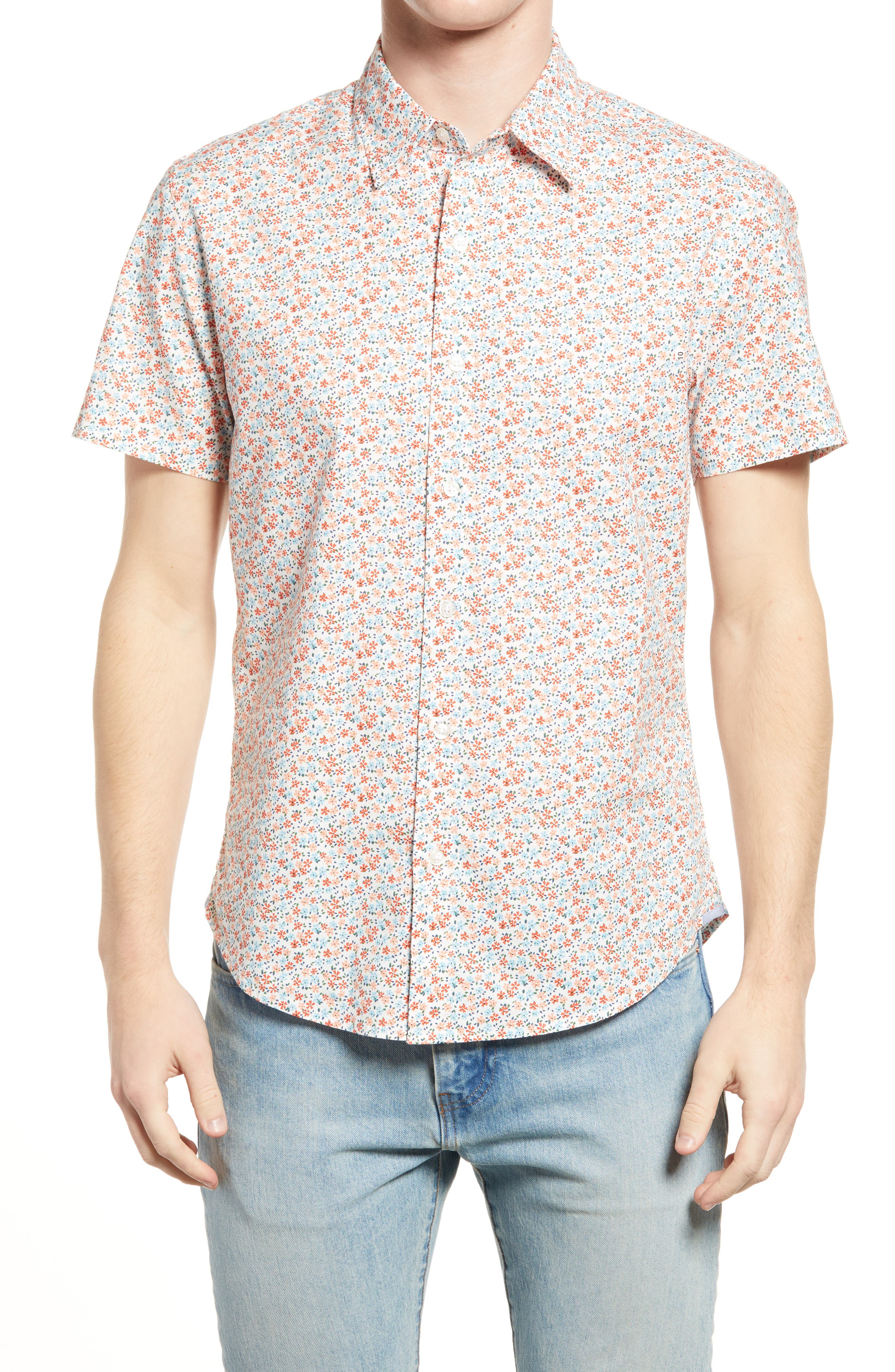 Bonobos Riviera Floral Short Sleeve 