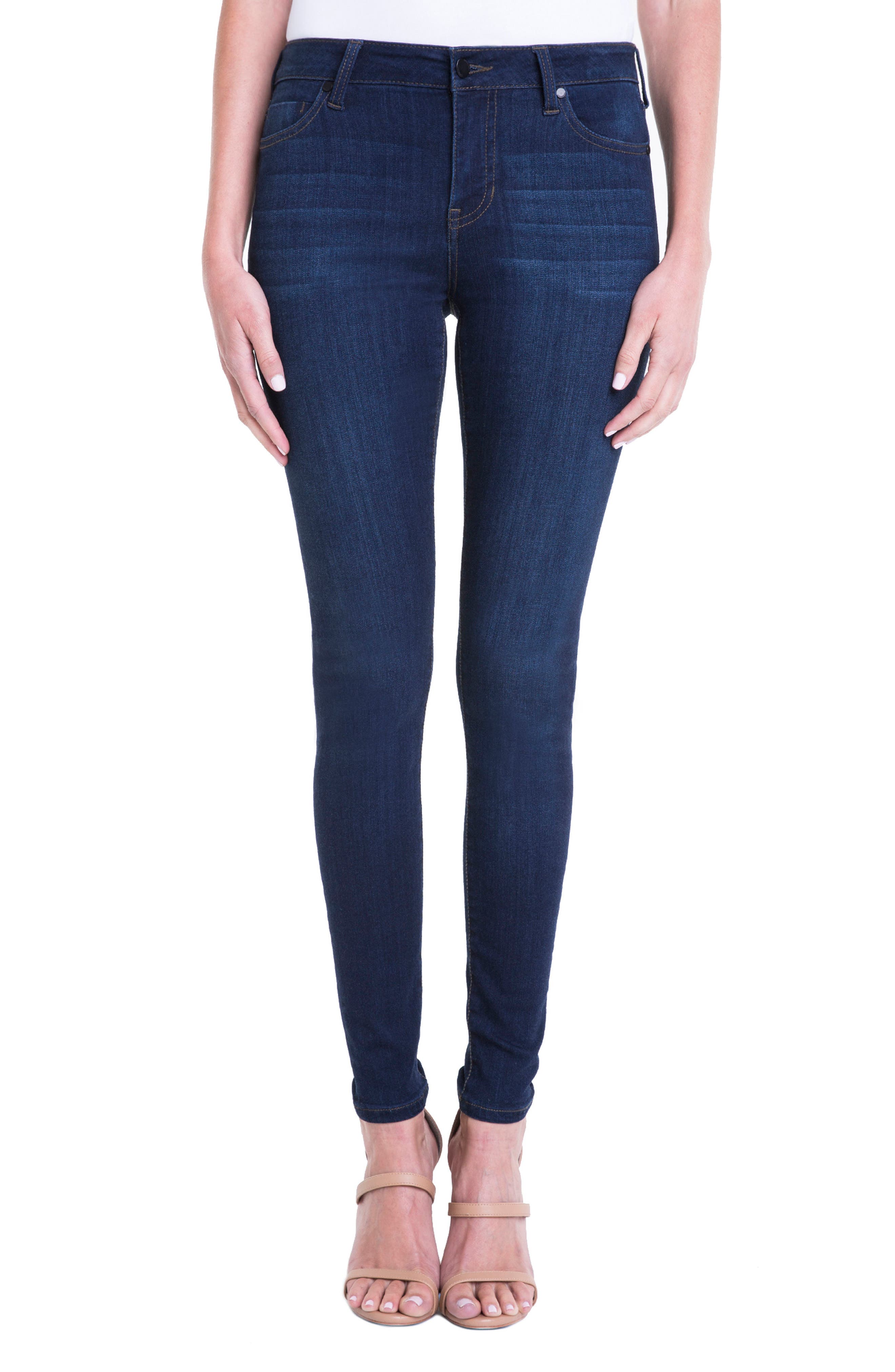 Women's Liverpool Abby Mid Rise Soft Stretch Skinny Jeans Women's Liverpool Abby Mid Rise Soft Stretch Skinny Jeans