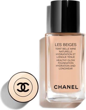 Chanel Les Beiges Healthy Glow Foundation B40 Sachets Sample Card